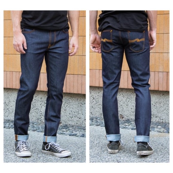 NUDIE JEANS Lean Dean Dry 16 Dips - Picture 2 of 11